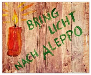 Bring Licht nach Aleppo - Logo